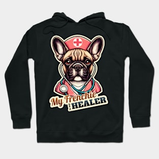 Frenchie nurse Hoodie